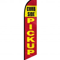 Curbside Pickup Feather Flag FFN-CP-02456