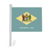 Delaware Window Clip-on Flag