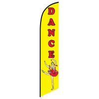Dance feather flag