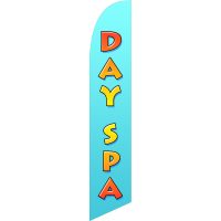 Day Spa Feather Flag Kit with Ground Stake