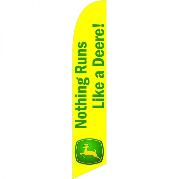 Deere Feather Flag