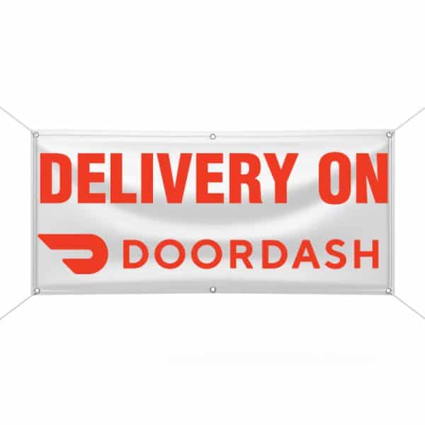 Delivery on Doordash Banner