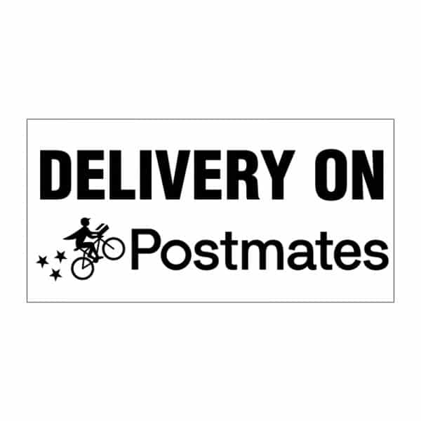 Delivery on Postmates Vinyl