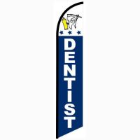 Dentist feather flag