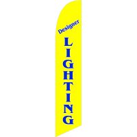 Designer Lighting Feather Flag Kit with Ground Stake
