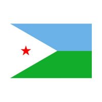 Dijbouti 3×5 Flag