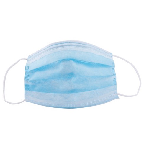 Disposable Non-Medical 3-Ply Face Mask with Earloop Blue