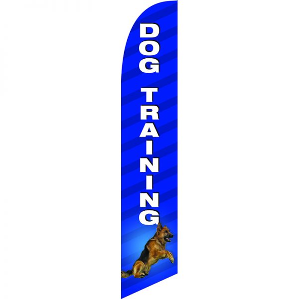 Dog Training Feather Flag