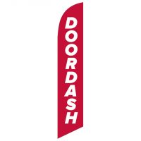 Doordash Flag Kit with Ground Stake
