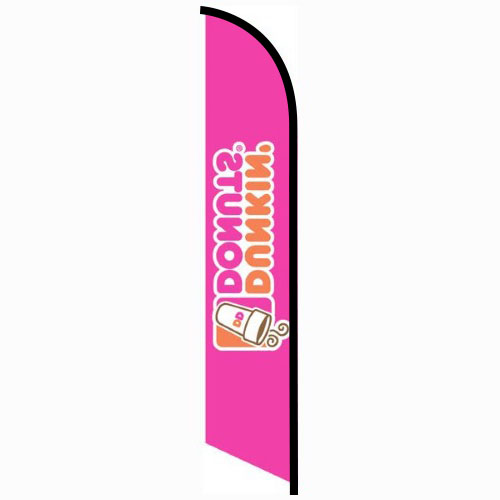 Dunkin Donuts feather flag