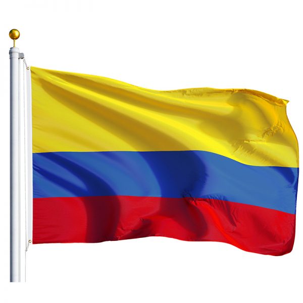 Flag of Colombia 3×5 Double Sided Flag