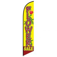 Flower Sale feather flag