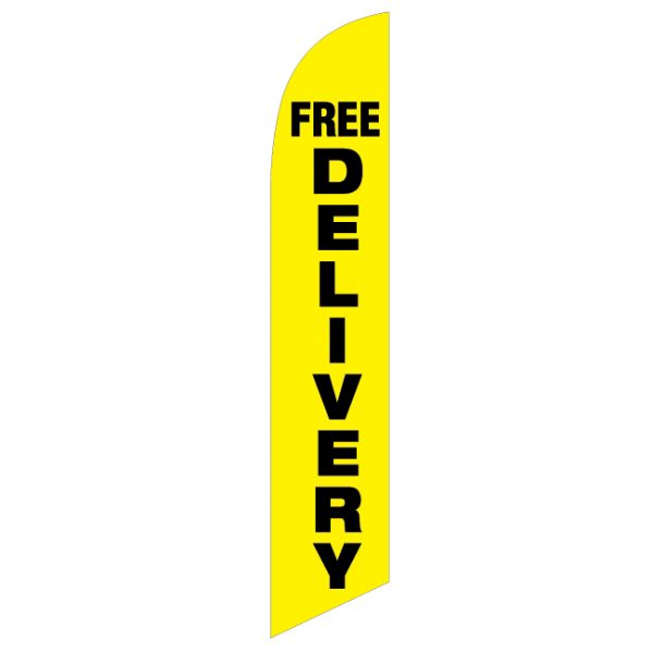 Free Delivery Feather Flag - FFN-99916