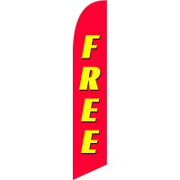 Free Feather Flag Kit with Ground Stake