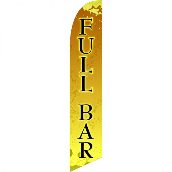 Full Bar Feather Flag