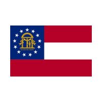 Georgia State 3×5 flag