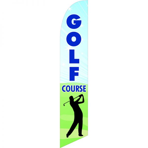 Golf Course Feather Flag