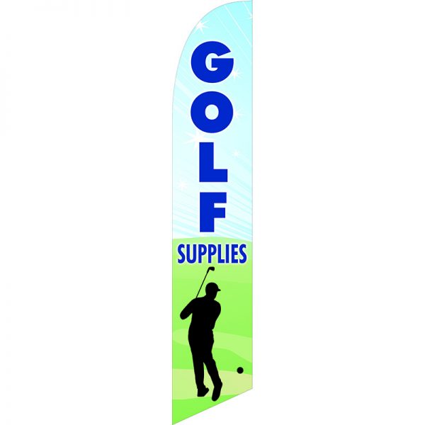 Golf Supplies Feather Flag