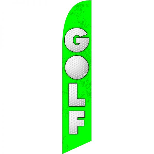 Golf Feather Flag