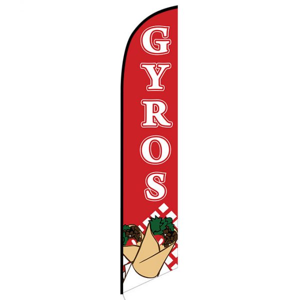 Gyros Feather Flag