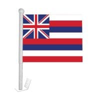 Hawaii Window Clip-on Flag