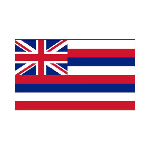 Multi NA Deluxe 3 X 5 WinCraft NCAA Hawaii State/Hawaii Flag 