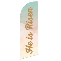 He is Risen Feather Flag