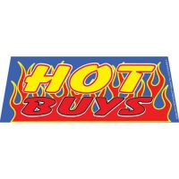 Hot Buys windshield banner