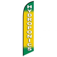 Hydroponics Feather Flag