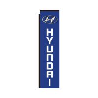 Hyundai Dealership Rectangle Flag