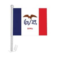 Iowa Window Clip-on Flag