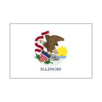 Illinois State 3×5 flag
