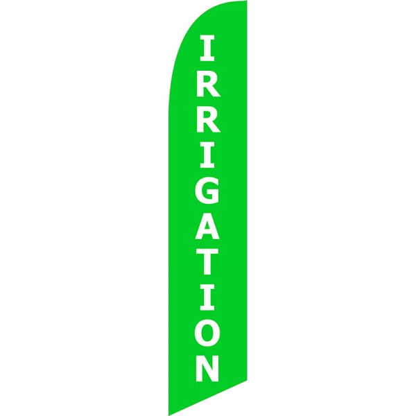 Irrigation Feather Flag