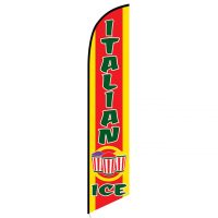 Italian Ice Feather Flag