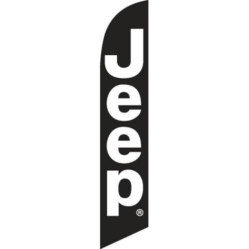Jeep feather flag