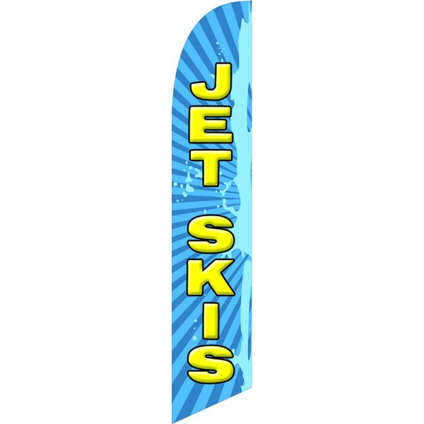 JetSkis Feather Flag