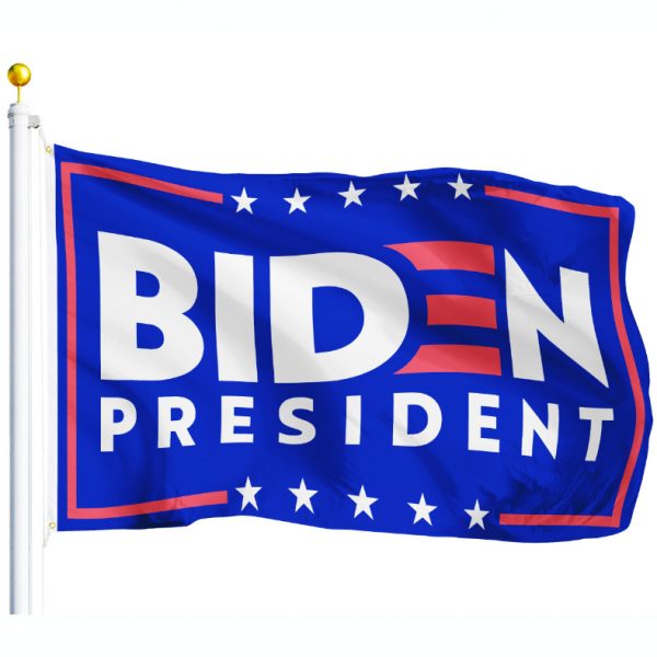 2020 Joe Biden Flag elect president 3'x5' with 2 Brass Grommets Blue USA Stock ! 