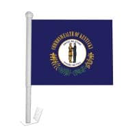 Kentucky Window Clip-on Flag
