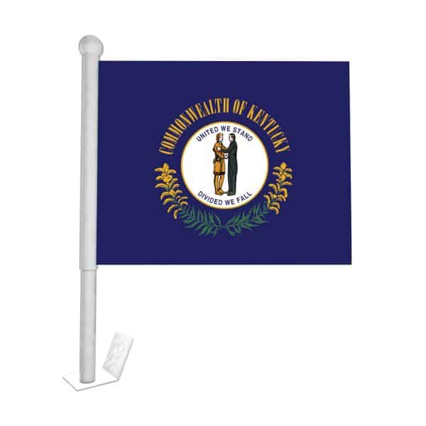 Kentucky State Car Flag