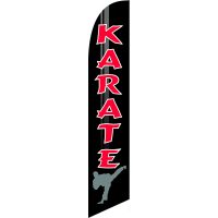 Karate Feather Flag Kit with Ground Stake