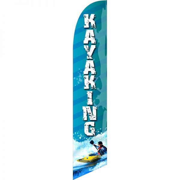 Kayaking Feather Flag