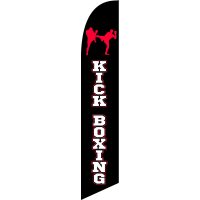Kick Boxing Feather Flag Kit with Ground Stake