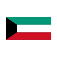 Kuwait 3×5 Flag