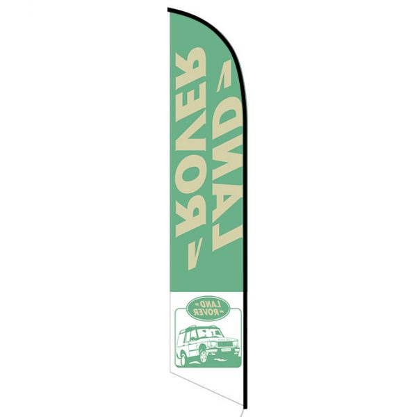 Land Rover feather flag