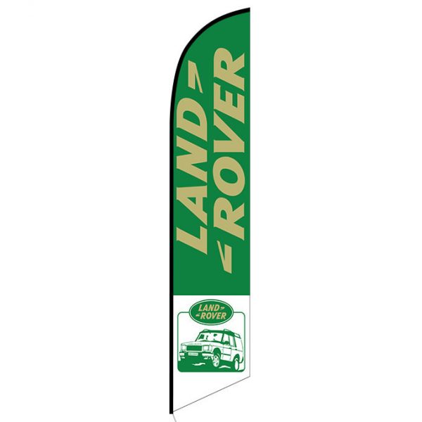Land Rover feather flag