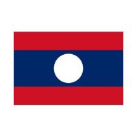 Laos 3×5 Flag