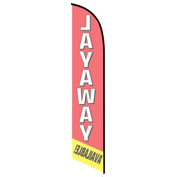 Layaway Available feather flag