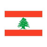 Lebanon 3×5 Flag