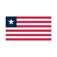 Liberia 3×5 Flag