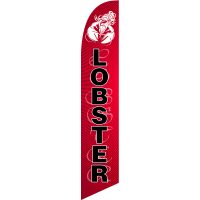 Lobster Feather Flag Kit with Ground Stake